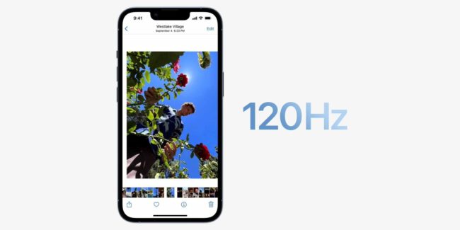 display a 120Hz